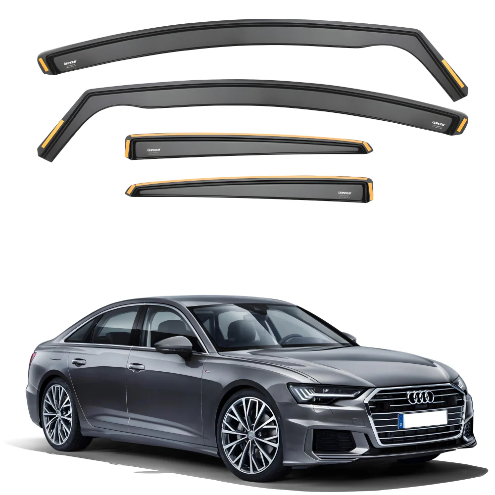 Audi A6 C8 2018-2025 4-Door Saloon Wind Deflectors 4pc Set