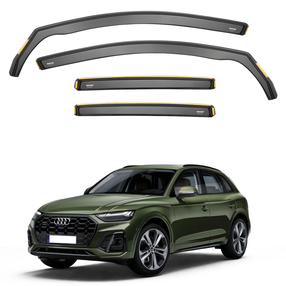 Audi Q5/SQ5 MK2 2017-2025 5-Door SUV Wind Deflectors 4pc Set (Does Not Fit Sportback)