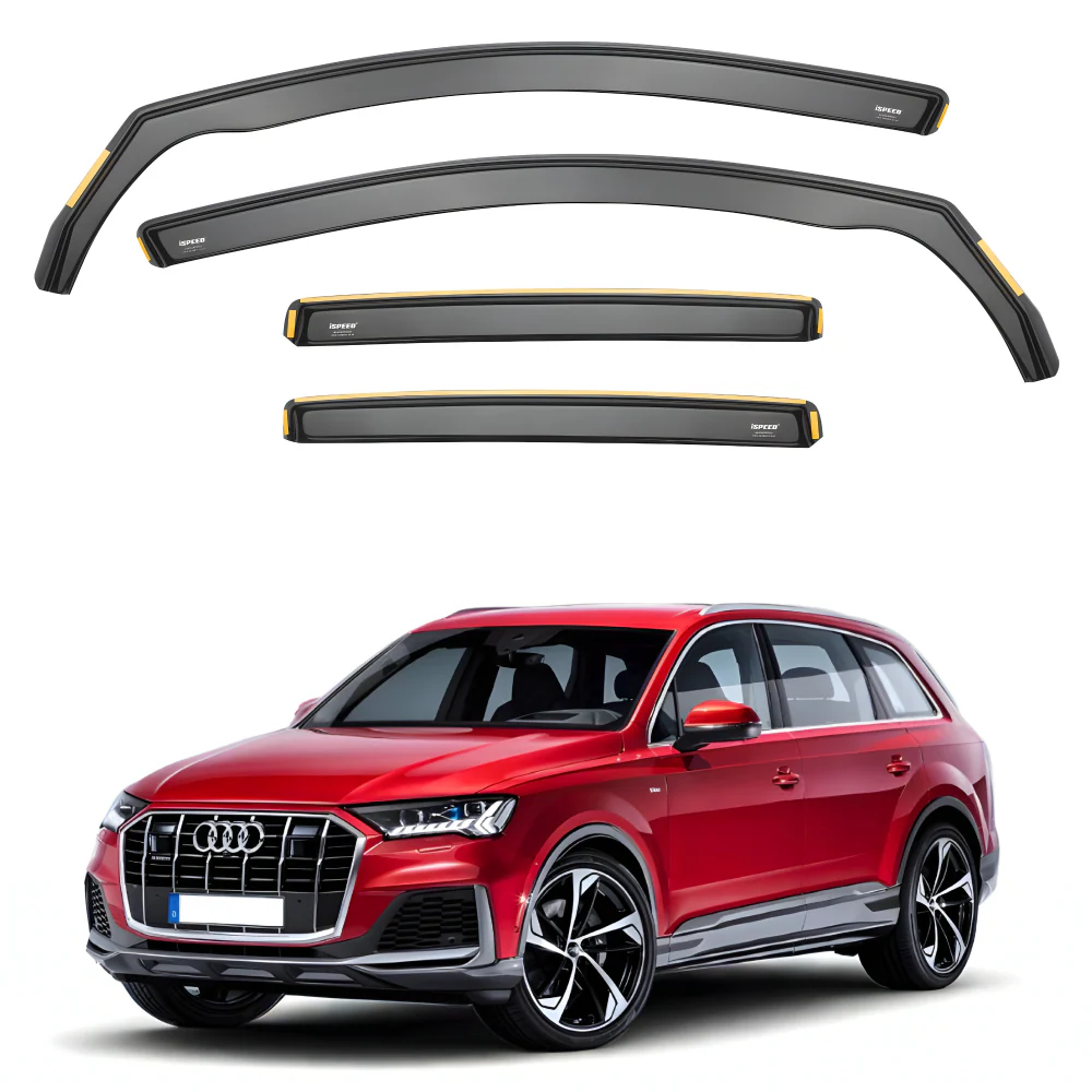 Audi Q7/SQ7 MK2 2015-2026 5-Door SUV Wind Deflectors 4pc Set