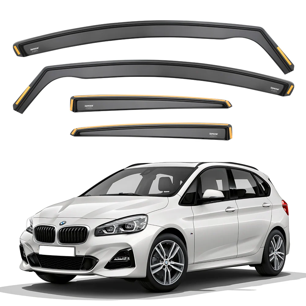 BMW 2 Series Active Tourer MK1 2014-2021 5-Seater MPV Wind Deflectors 4pc Set