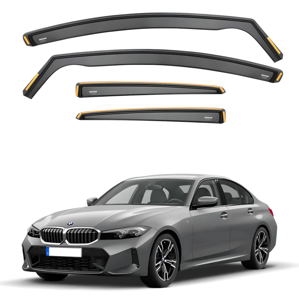 BMW 3 Series G20 2018-2026 4-Door Saloon Wind Deflectors 4pc Set