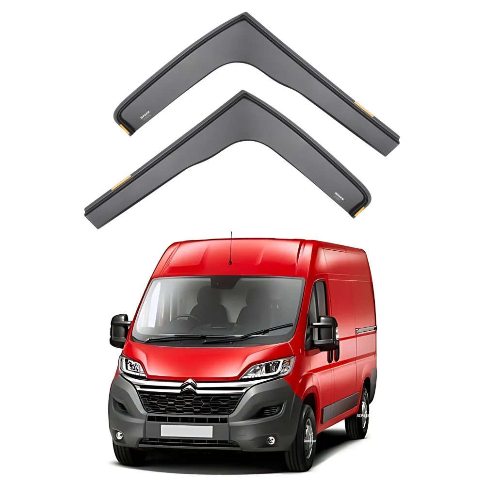 Citroen Relay MK3 2006-2026 Wind Deflectors 2pc Set - Image 2