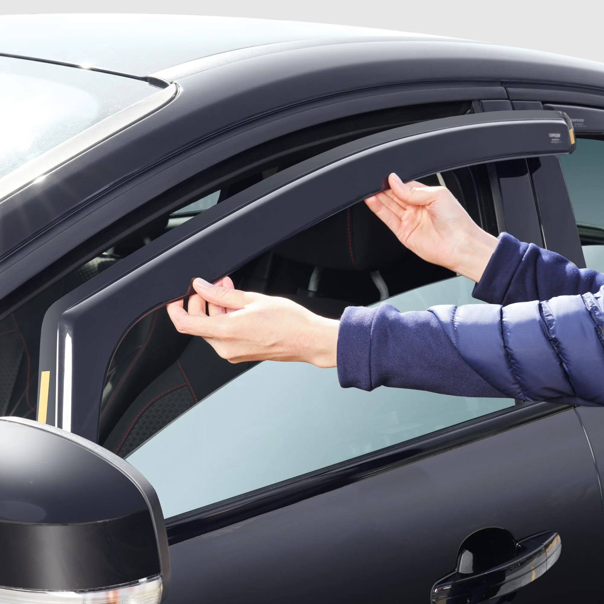Ford B-Max 2012-2017 5-Door MPV Wind Deflectors 4pc Set - Image 4