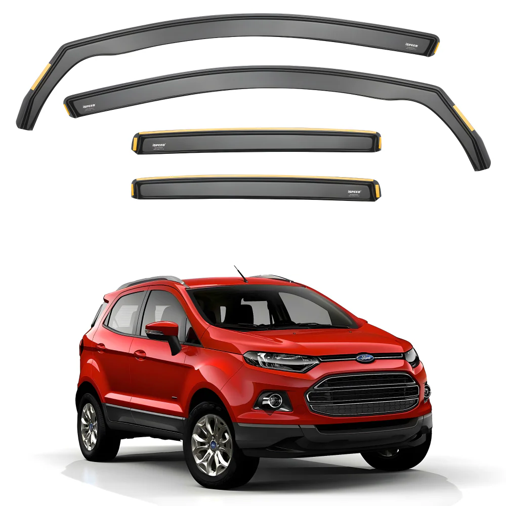 Ford EcoSport MK2 2013-2023 5-Door SUV Wind Deflectors 4pc Set - Image 2