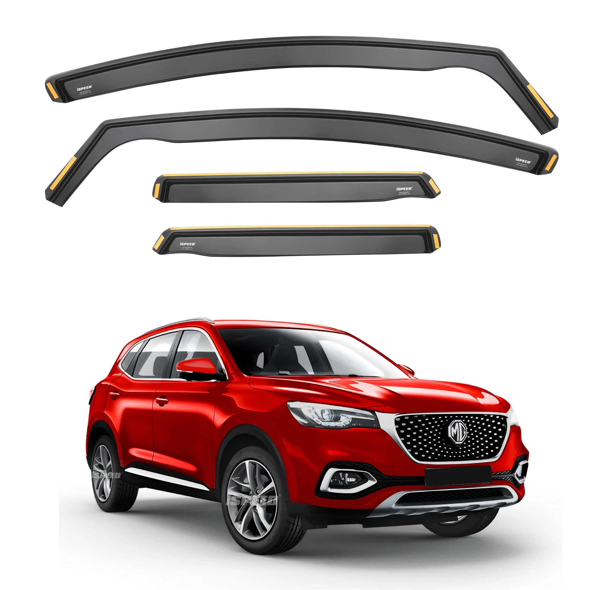MG HS MK1 2018-2024 Wind Deflectors 4pc Set