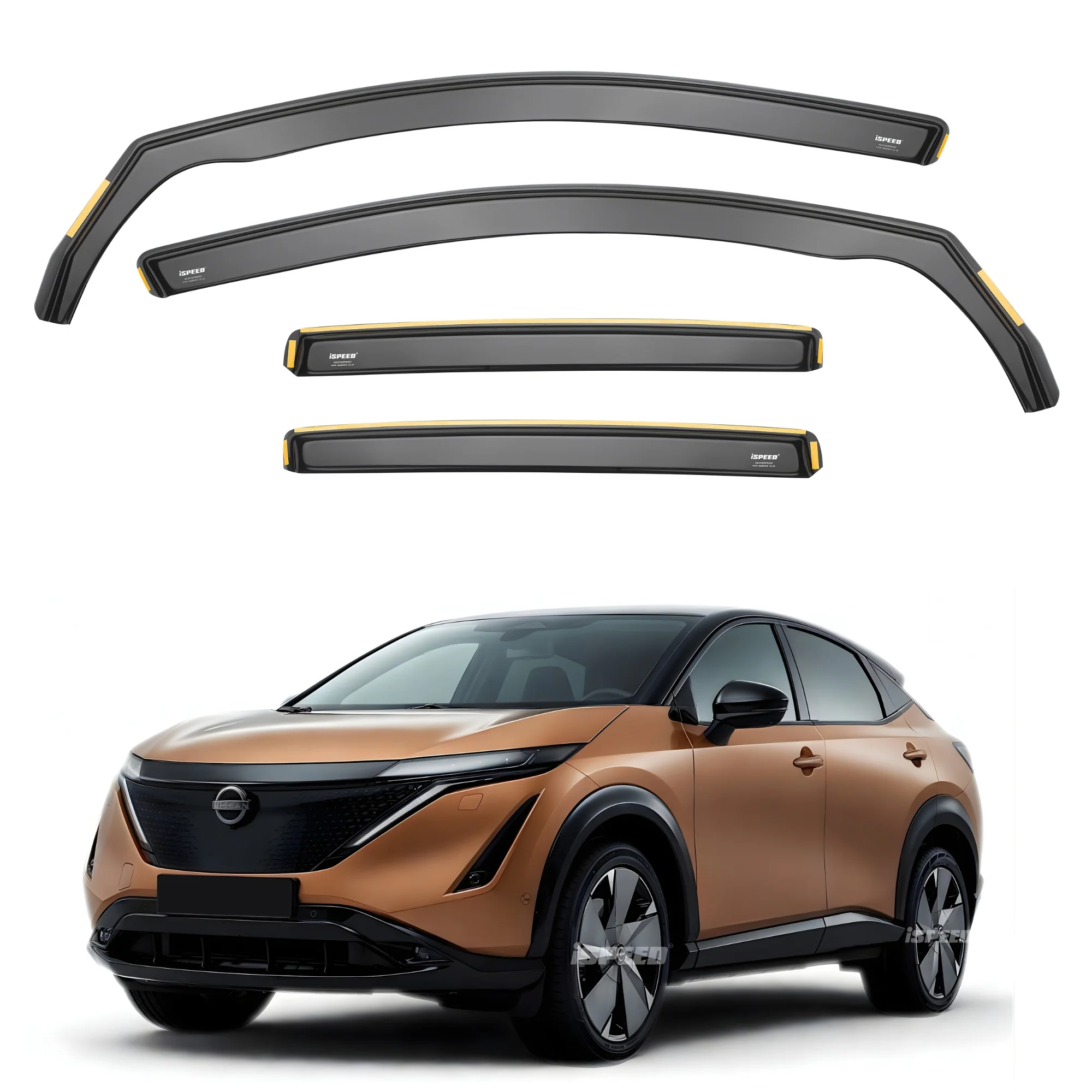 Nissan Ariya 2022-2026 Wind Deflectors 4pc Set