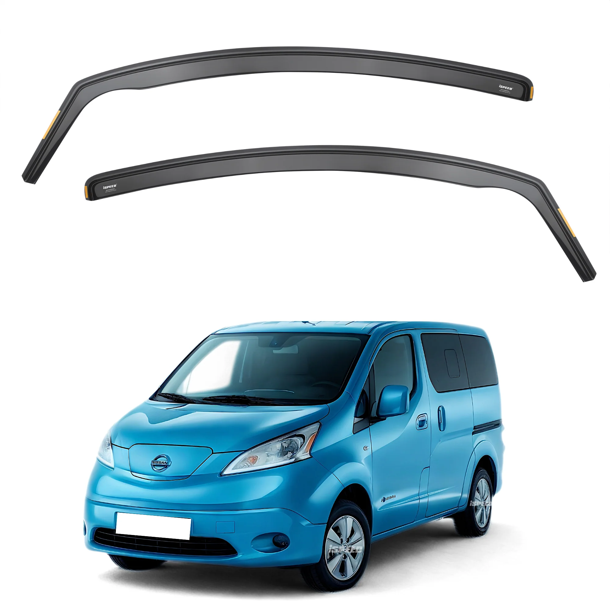 Nissan NV200 / e-NV200 2009-2025 Wind Deflectors 2pc Set - Image 2