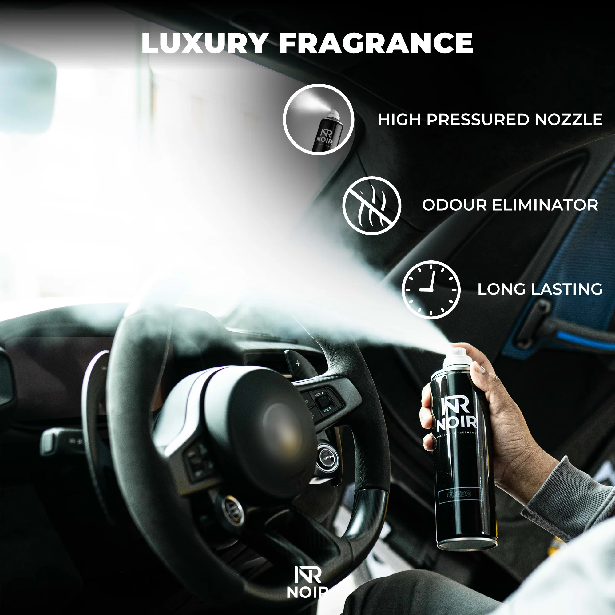 Noir Credo Luxury Air Freshener (Inspired By Creed Aventus) - Image 3