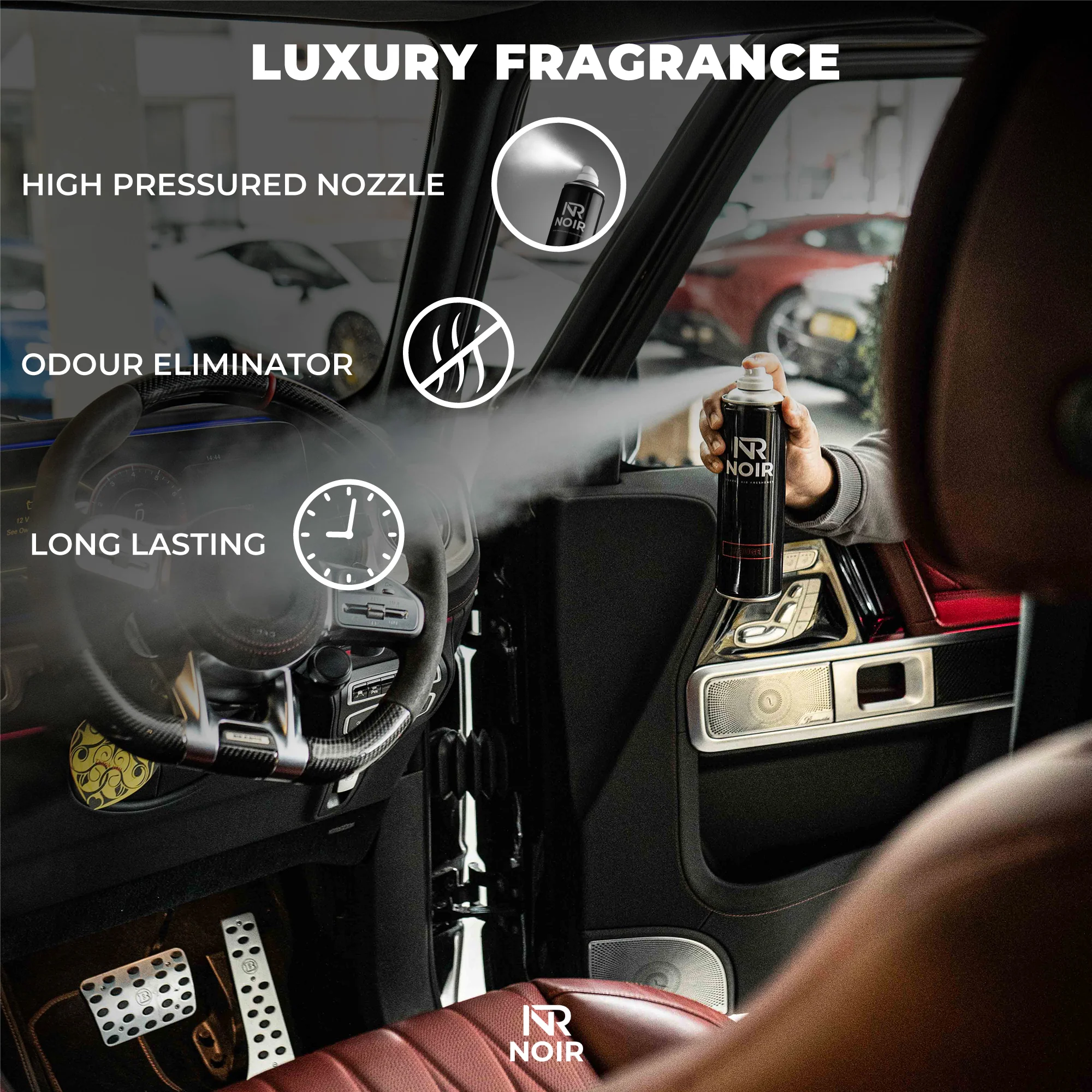 Noir Billion Luxury Air Freshener (Inspired by Paco Rabanne Million) - Image 2