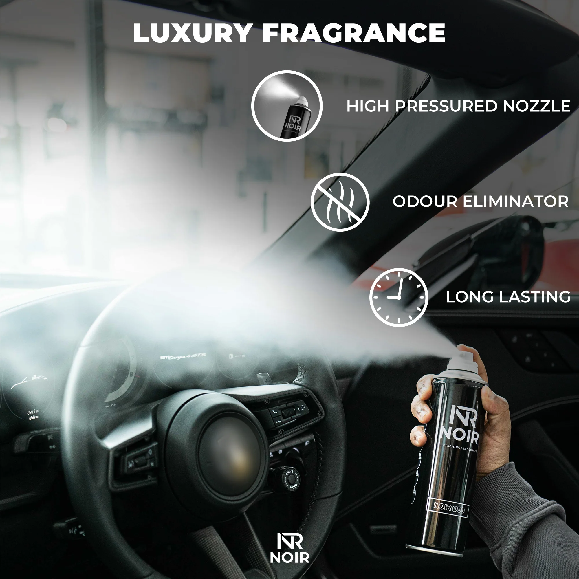 Noir Oud Luxury Air Freshener - Image 3