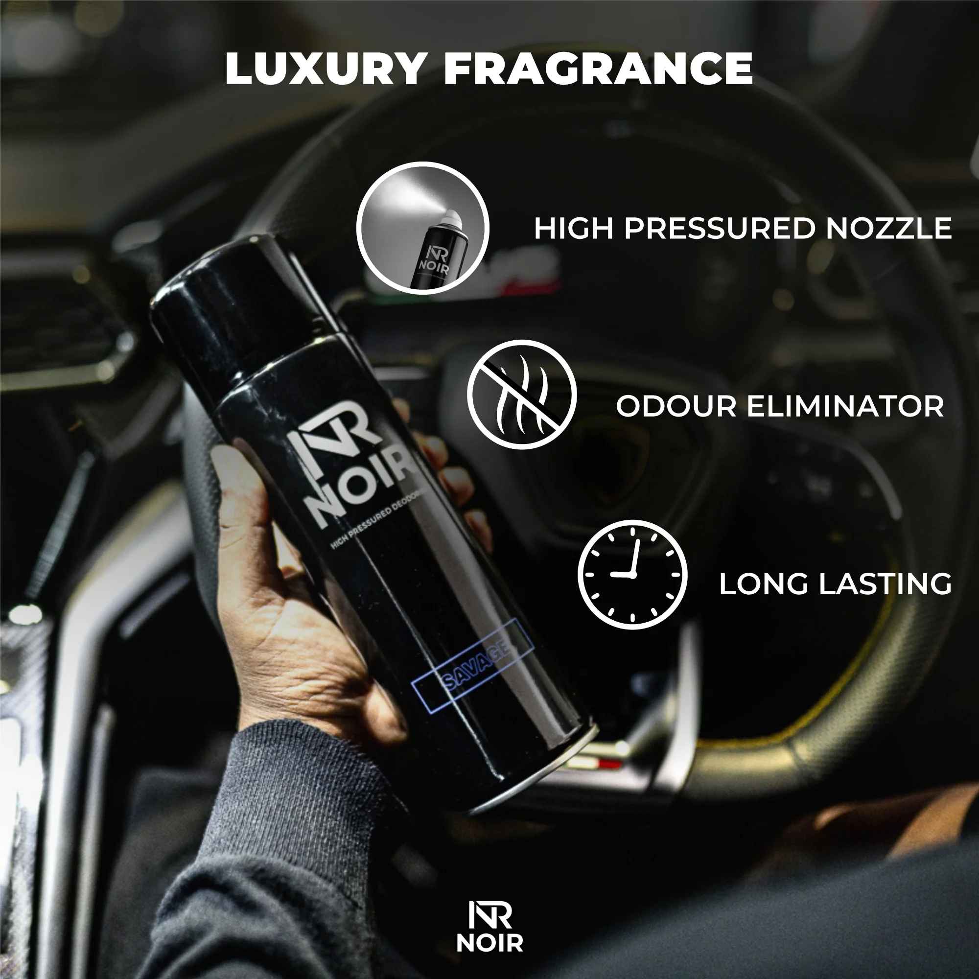 Noir Savage Luxury Air Freshener (Inspired By Dior Sauvage) - Image 3