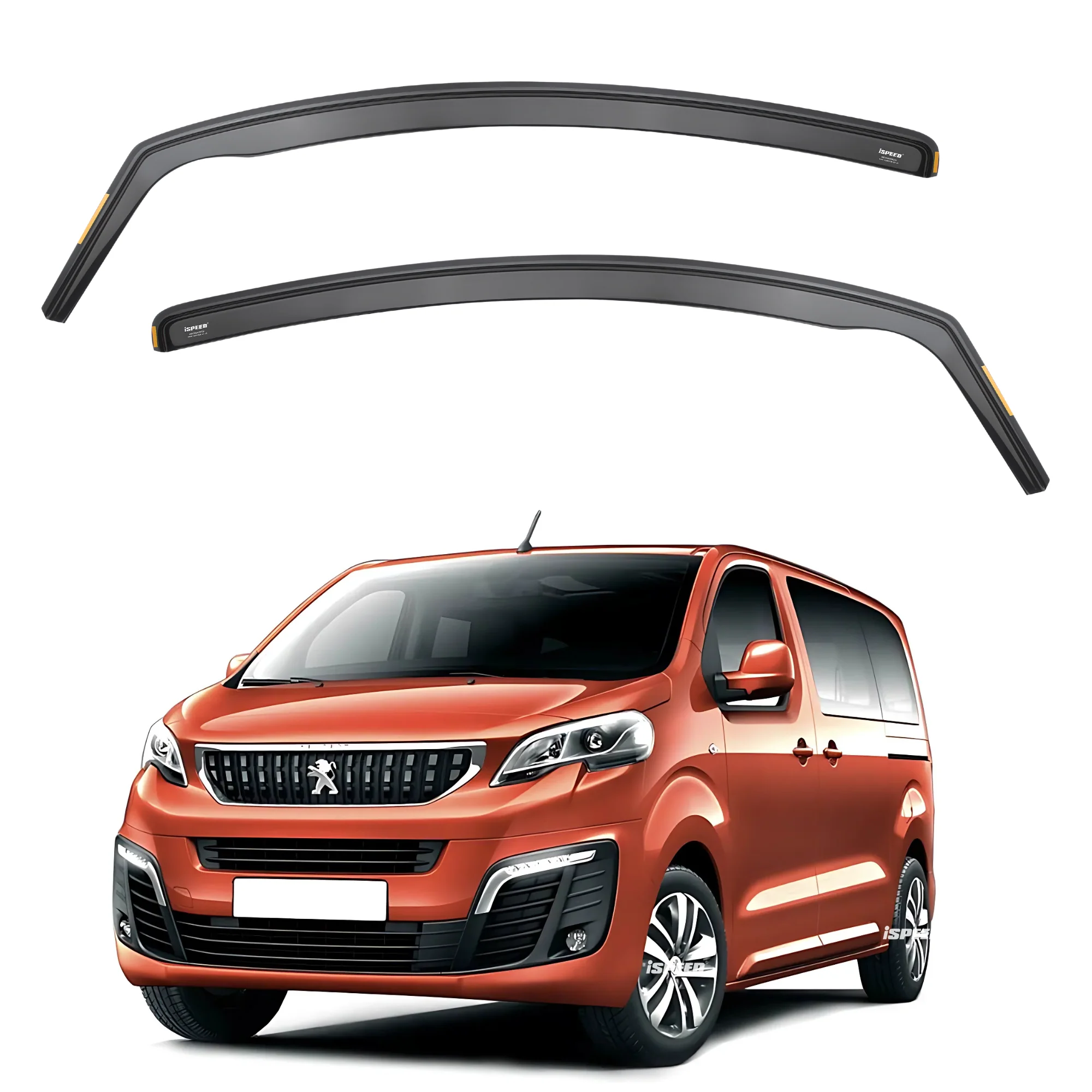 Peugeot Expert/Traveller MK3 2016-2024 Wind Deflectors 2pc Set - Image 2