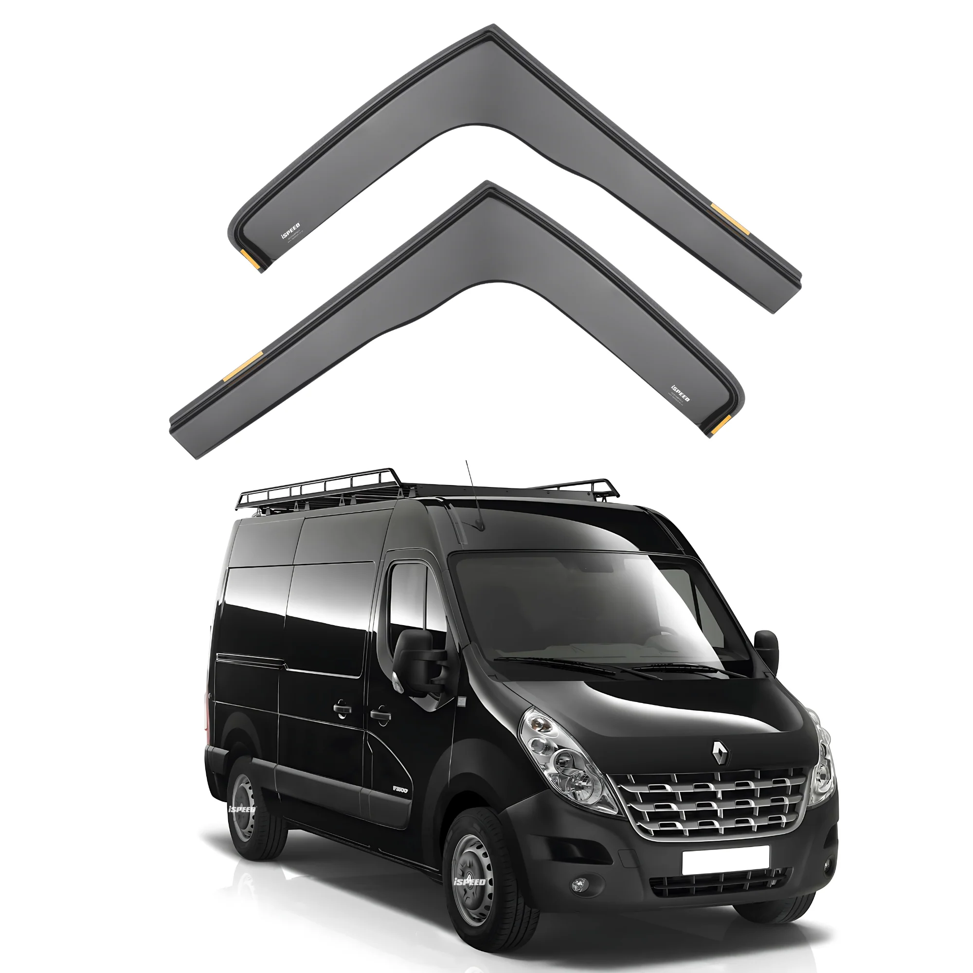 Renault Master MK3 2010-2024 Wind Deflectors 2pc Set - Image 2