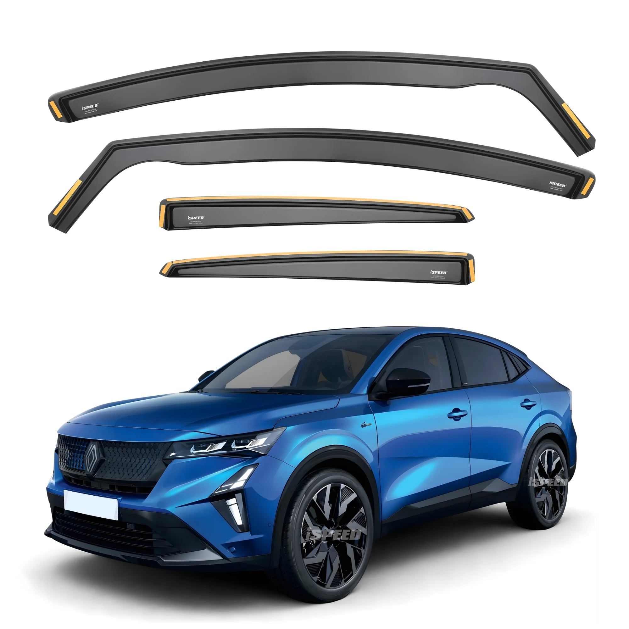 Renault Rafale 2024-2026 Wind Deflectors 4pc Set