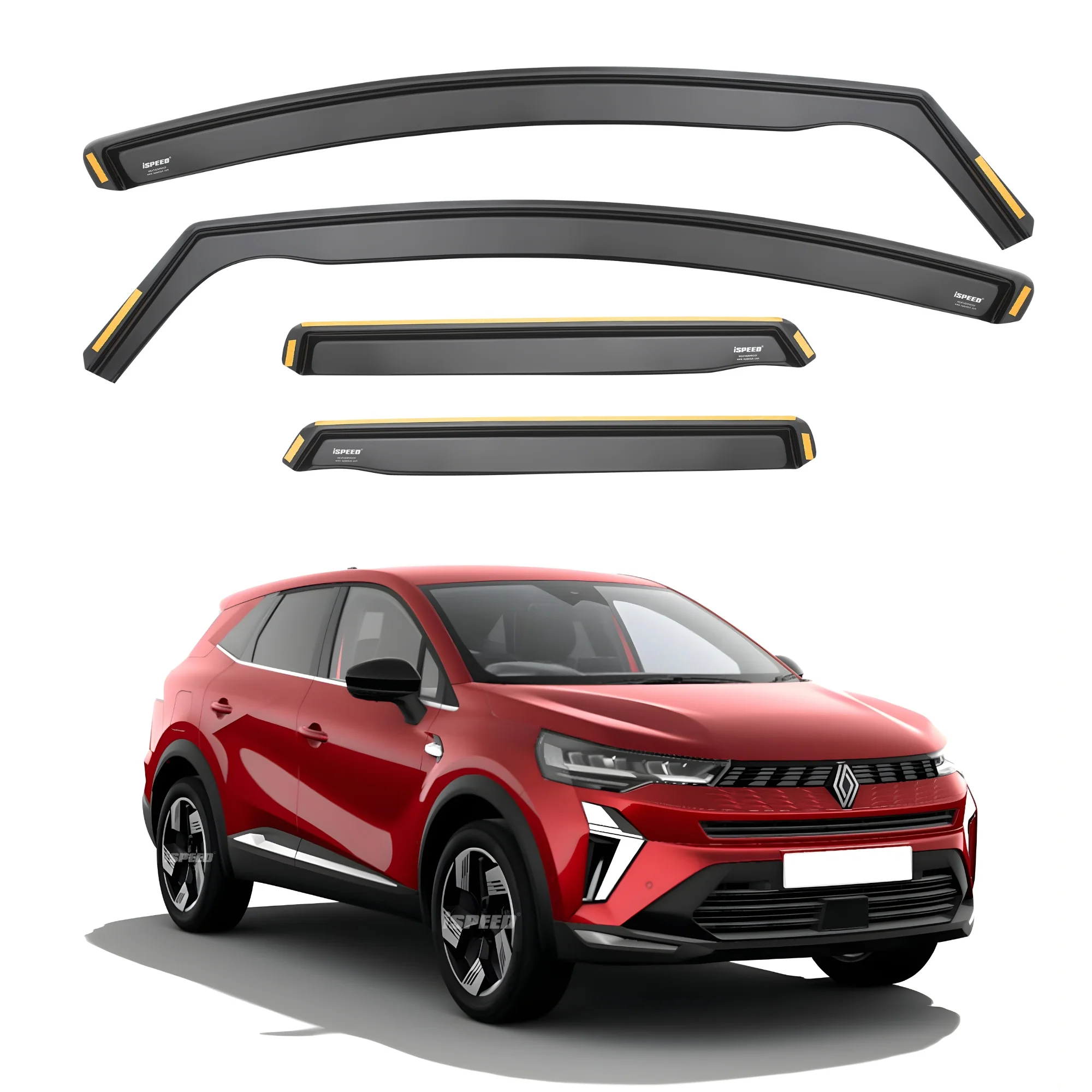 Renault Symbioz 2024-2026 Wind Deflectors 4pc Set