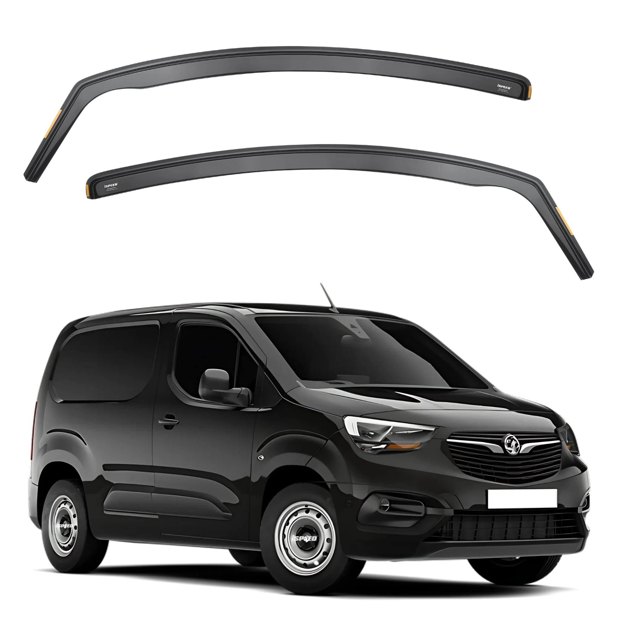 Vauxhall Combo E / Combo Life 2018-2025 Wind Deflectors 2pc Set - Image 3