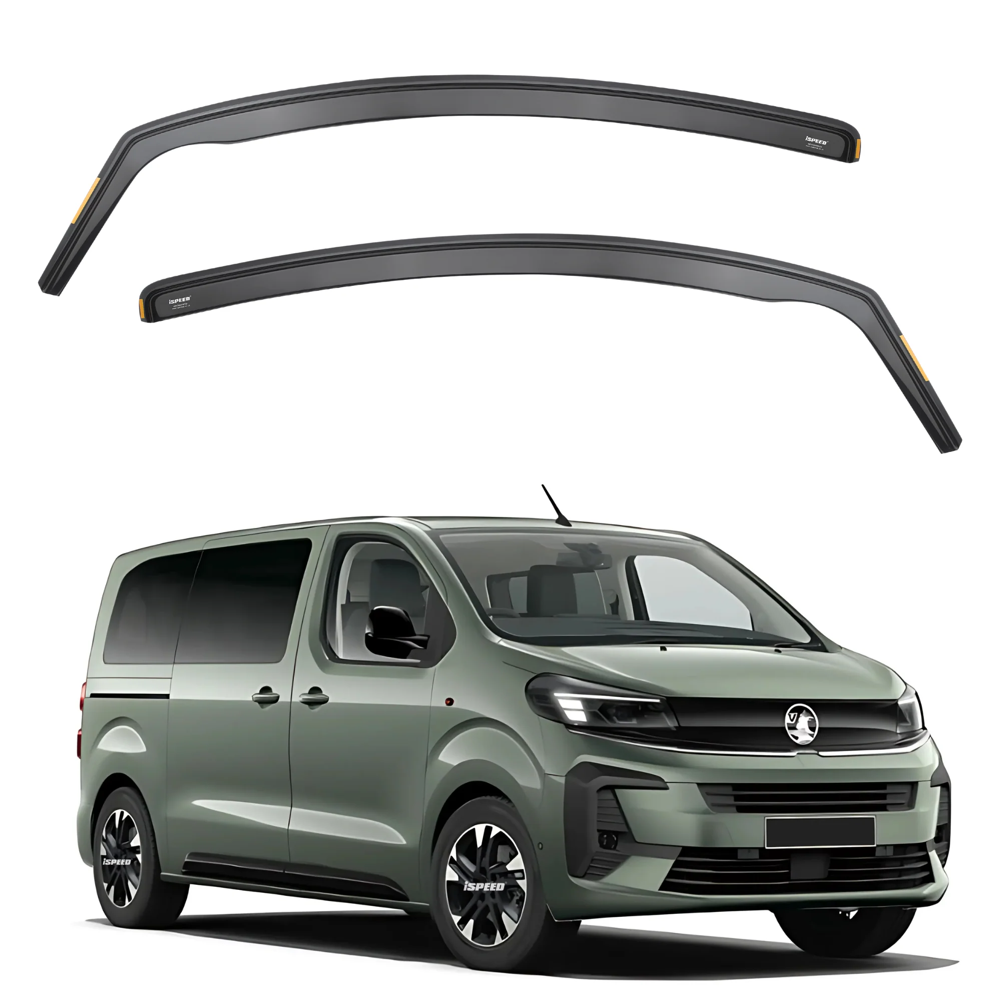 Vauxhall Vivaro / Vivaro Life MK3 2019-2025 Wind Deflectors 2pc Set - Image 2