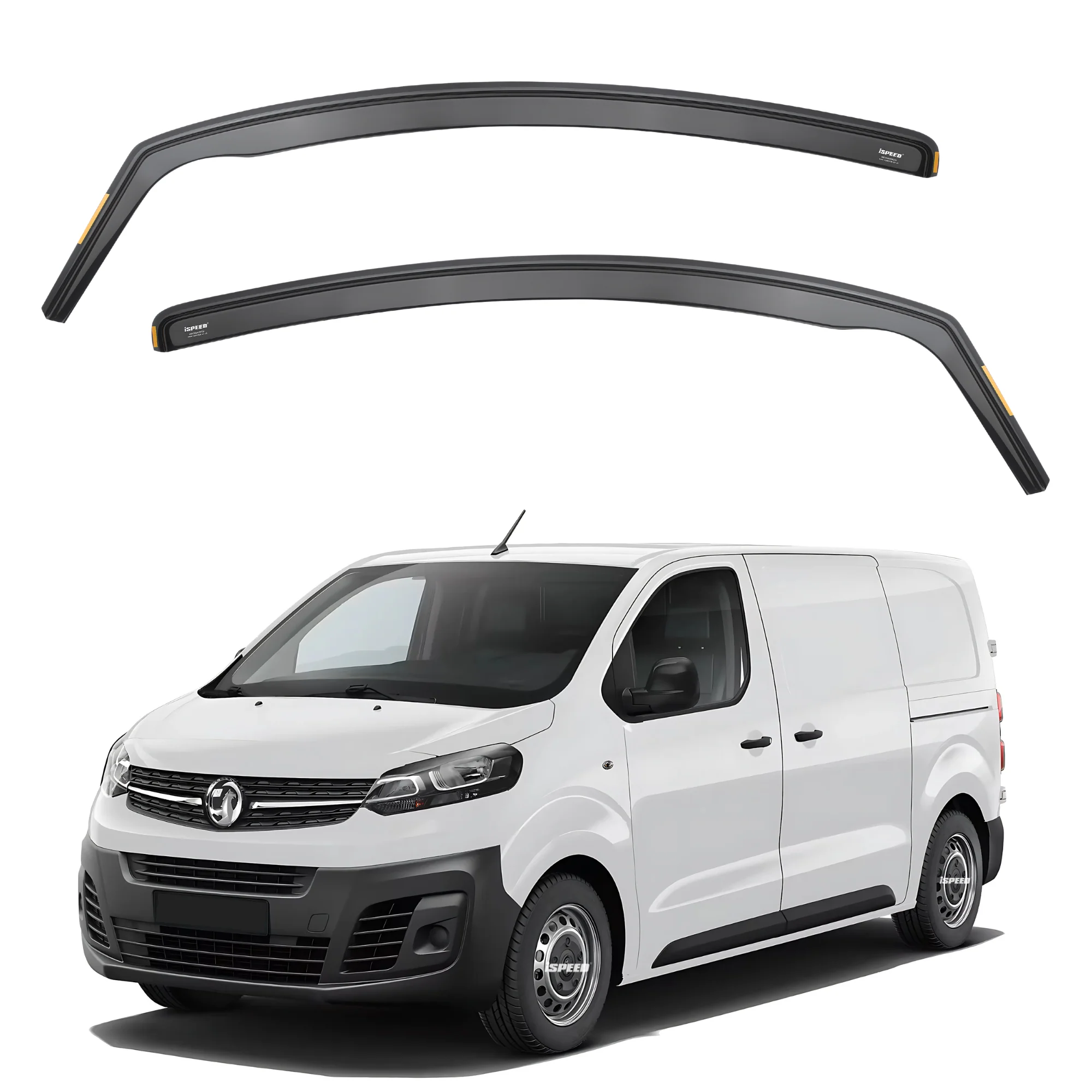 Vauxhall Vivaro / Vivaro Life MK3 2019-2025 Wind Deflectors 2pc Set - Image 3